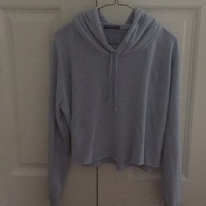 Brandy Melville cropped hoodie